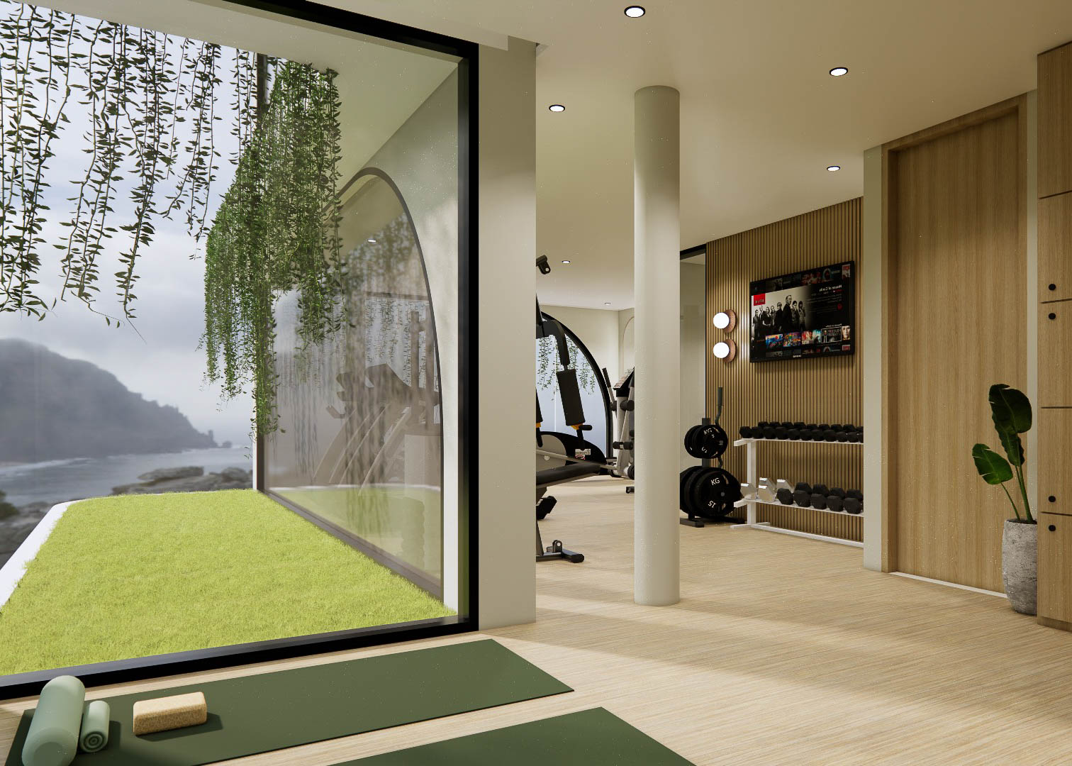 Hera Residence fitness studio